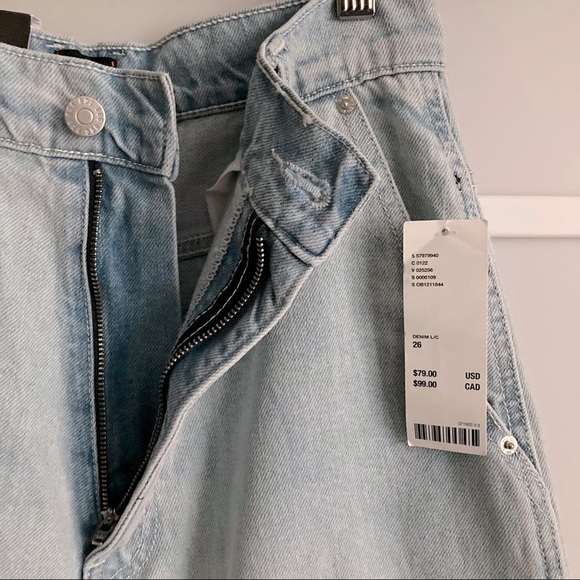 Sz 26 BDG Extreme Baggy Construction Jeans - Picture 14 of 16